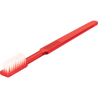 Egyszerhasználatos fogkefe (R), Egyszerhasználatos termék, piros, 100 darab