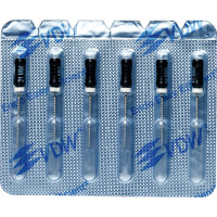 Flexicut (364) (21 mm) (ISO 40), Gyökércsatorna reszelő (kézzel), Fogantyú - műanyag ISO 40 sterilen csomagolva, ISO színkódolt, 21 mm, 6 darab