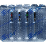 Lentulo (21 mm) (ISO 25-40), Könyökdarab (CA, Ø 2,35 mm, ISO 204) ISO 25-40 sterilen csomagolva, forgó, 21 mm, 4x1 darab