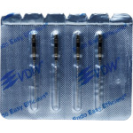 Lentulo (25 mm) (ISO 40), Könyökdarab (CA, Ø 2,35 mm, ISO 204) ISO 40 sterilen csomagolva, forgó, 25 mm, 4 darab