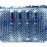 Lentulo, (21 mm) (ISO 25), Könyökdarab (CA, Ø 2,35 mm, ISO 204) ISO 25 sterilen csomagolva, forgó, 21 mm, 4 darab