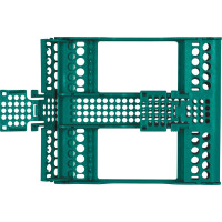 E-Z Jett Kassetten - Stück 20,2 x 17,9 x 3 cm, für 10 Instrumente türkis - 50Z930J