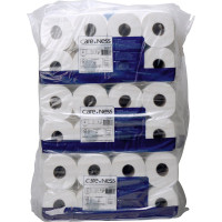 Toilettenpapier - 72 darabos csomag, fehér, 3-lagig - 6047