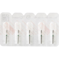 Diamanten 830L, gyémántcsiszoló, zöld, ISO 012, FG, 5 darab Diamanten 830L, gyémántcsiszoló, zöld, ISO 012, FG, 5 darab