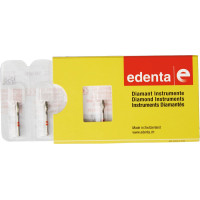 K-Diamanten, gyémánt-koronafelvágó, piros, 5,5 mm ISO 025, FG, 5 darab