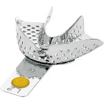 Lenyomatkanál - 1 db, alsó, XS, perforált, sárga - 2801-L2