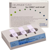 IPS e.max CAD-on-Technik - 3 darabos csomag, méret B40, A1 HT - 634586