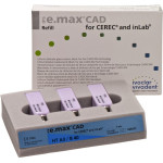 IPS e.max CAD-on-Technik - 3 darabos csomag, méret B40, A3 HT - 634588