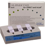 IPS e.max CAD-on-Technik - 3 darabos csomag, méret B40, C1 HT - 634595 IPS e.max CAD-on-Technik - 3 darabos csomag, méret B40, C1 HT - 634595