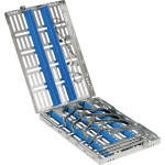 IMS Kassette Signature KFO - 1 db, Signature DIN für 6 Instrumente kék - IMDINORTH8