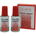 Pro-Die Spacer, Csonklakk, Fiolák, ezüstszínu, opák, 20 ml, 2 darab