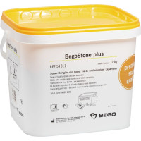BegoStone plus, Szuperkemény gipsz, Vödör, elefántcsontszínu, ISO Típus 4, 12 kg, 1 darab