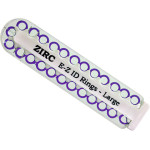 EZ-ID Markierungsringe - 25 darabos csomag, neonlila, Ø 6 mm - 70Z200R