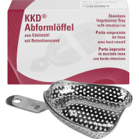 KKD® Abformlöffel unbezahnt - 1 db, felső-1 FDXL, perforált - 311