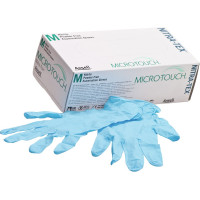 MICRO-TOUCH® Nitrax-Tex™ - 100 darabos csomag, puderfrei, kék, M - 700113