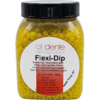 Flexi Dip, Mártóviasz, Doboz, sárga, elasztikus, 300 g, 1 darab