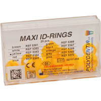 ID Ringe - 25 darabos csomag, Maxi sárga - 5363