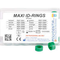 ID Ringe - 25 darabos csomag, Maxi zöld - 5366