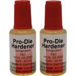 Pro-Die Hardener, Keményíto folyadék, Fiola, átlátszó, 20 ml, 2 darab Pro-Die Hardener, Keményíto folyadék, Fiola, átlátszó, 20 ml, 2 darab