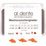Wachseinzelteile Packung 15 darab, Größe B, 44, UK prämolar