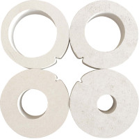 INDURET-Gießgeräte tartozék Packung 4 Zentrier-/Isolierringe