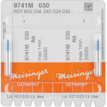 Diamantpolierer 9741, gyémánt-kerámia-polírozó, kék, ISO 030, FG, 2 darab Diamantpolierer 9741, gyémánt-kerámia-polírozó, kék, ISO 030, FG, 2 darab