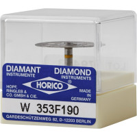 Diamantscheibe 353 darab, gelb ISO 190, RA Diamantscheibe 353 darab, gelb ISO 190, RA
