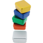 ALUMINIUM BOX leer - 1 db, sárga, 18 x 9 x 3 cm - PN180016-5