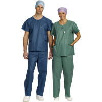 BARRIER® Bereichskleidung - Beutel 12 Shirts blau, M