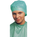 BARRIER® OP-Haube Peggy - Packung 120 Stück grün