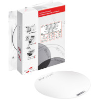 Durasoft (pd), (1,6+0,9 = 2,5 mm), (Clear), (2,50 x 125 mm), Kétrétegu mélyhúzó fólia, tiszta, kerek, 10 darab