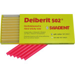 Deiberit, Ragasztóviasz, Rudak, piros, 50 darab