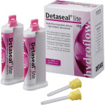Detaseal® hydroflow lite - Standardpackung 2 x 50 ml duplakartus gyors, 12 keverőkanül sárga - 2733