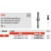 Diamanten 370, gyémántcsiszoló, piros, ISO 023, FG, 5 darab Diamanten 370, gyémántcsiszoló, piros, ISO 023, FG, 5 darab
