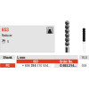 Diamanten 653, gyémántcsiszoló, zöld, ISO 018, FG, 5 darab Diamanten 653, gyémántcsiszoló, zöld, ISO 018, FG, 5 darab