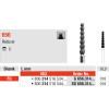Diamanten 656, gyémántcsiszoló, zöld, ISO 018, FG, 5 darab