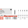 Diamanten 845, gyémántcsiszoló, ISO 010 standard, FG, 5 darab Diamanten 845, gyémántcsiszoló, ISO 010 standard, FG, 5 darab