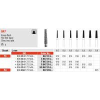 Diamond 847 - Pack nagyjából 5 db zöld, FG, ábra 172 kúp lakás, 8 mm-es, ISO 012 Diamond 847 - Pack nagyjából 5 db zöld, FG, ábra 172 kúp lakás, 8 mm-es, ISO 012