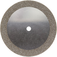 Diamantscheiben 935D - Stück montiert HP, blau medium, Figur 340, Stärke: 0,3 mm, ISO 220 - 806104340524220