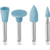 EVE BRACKET PLUS - Packung 100 Stück blau grob, RA, Figur Flamme, 5 x 10 mm - 5677X100 EVE BRACKET PLUS - Packung 100 Stück blau grob, RA, Figur Flamme, 5 x 10 mm - 5677X100