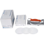 Erkodur-al - Packung 100 Stück klar, Ø 120 mm, Stärke 0,8 mm Erkodur-al - Packung 100 Stück klar, Ø 120 mm, Stärke 0,8 mm