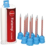 Fixtemp (C&B) (A1), Ideiglenes korona-, hídanyag, Kartus, Szilikon, 4:1, 1 darab