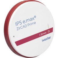 IPS e.max® ZirCAD Prime - Stück Ø 98,5 mm H 20 mm, C3 - 697492