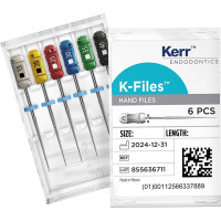 WZK, K-Files,30 mm ISO 040, 6 darab