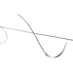 Kurzfäden - 36 darabos csomag, Supramid, 5 x 45 cm fekete, USP 4/0 - C0216445