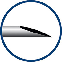 MIRAJECT® LUER - 100 darabos csomag, piros, G25 Ø 0,5 x 23mm - 254211