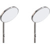 Mundspiegel - 12 darabos csomag, Rhodium, Ø 24 mm - DA037R Mundspiegel - 12 darabos csomag, Rhodium, Ø 24 mm - DA037R
