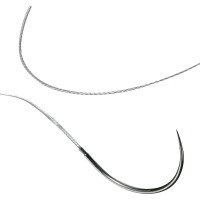 Novosyn® QUICK - 36 darabos csomag, ungefärbt, 45 cm, DS19, Stärke 3/0 - C3046221