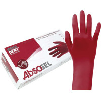Omni Absogel Latexhandschuhe - Packung 50 Stück puderfrei, M - 214131