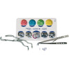 Quickmat DELUXE - utántöltő csomag 100 Teilmatrizen Stärke 0,04 mm, bombiert, Prämolar - 5705 Quickmat DELUXE - utántöltő csomag 100 Teilmatrizen Stärke 0,04 mm, bombiert, Prämolar - 5705